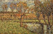 Camille Pissarro Riparian France oil painting artist